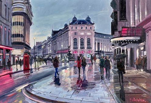 Light of the Westend by Charles Rowbotham - Original Painting on Board